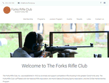 Tablet Screenshot of forksrifleclub.org